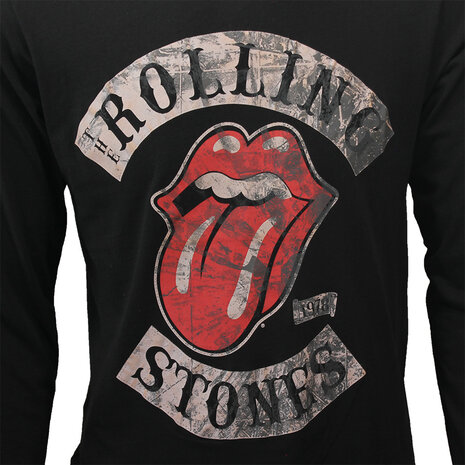 Band Merchandise Das Rolling Stones 1978 Tour Langarm-T-Shirt – offizielles Merchandise Band Merchandise Das Rolling Stones 1978 Tour Langarm-T-Shirt – offizielles Merchandise
