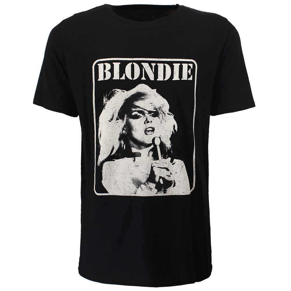 Band Merchandise Blondie Poster T-Shirt - Official Merchandise Band Merchandise Blondie Poster T-Shirt - Official Merchandise