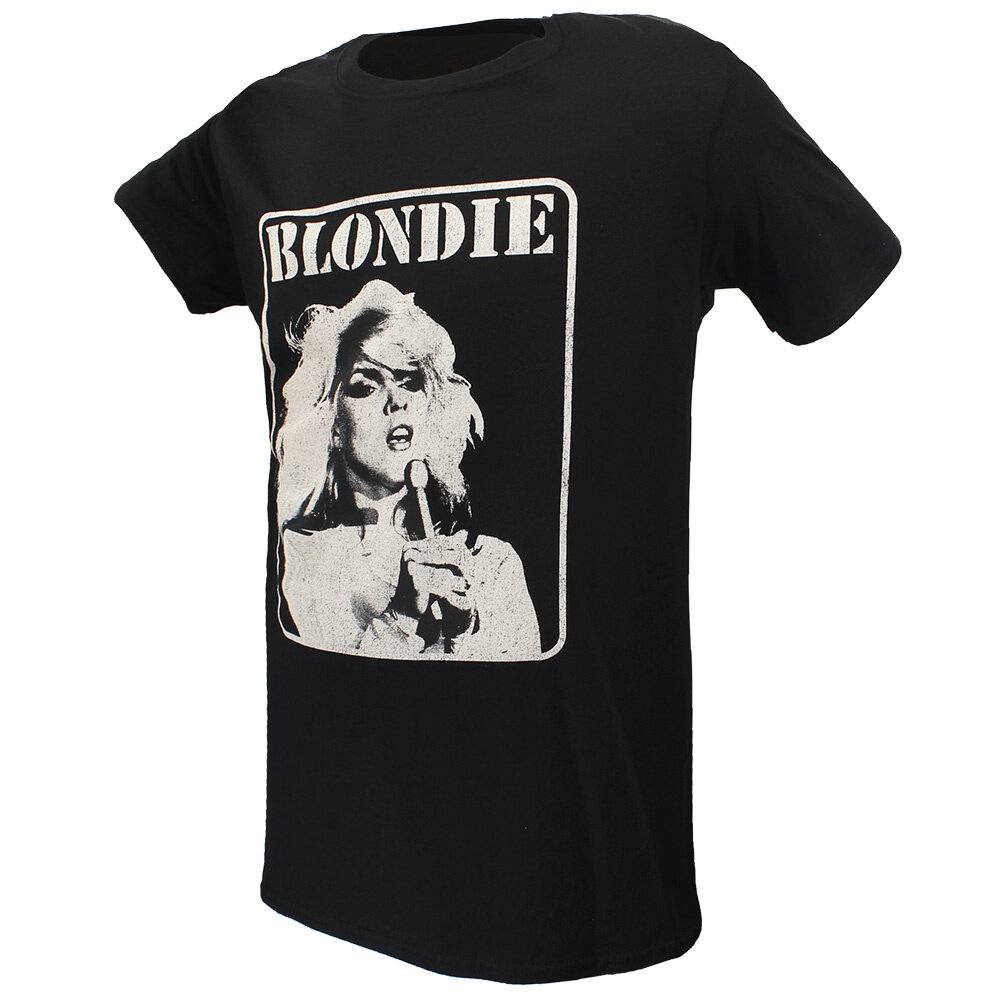 Band Merchandise Blondie Poster T-Shirt - Official Merchandise Band Merchandise Blondie Poster T-Shirt - Official Merchandise
