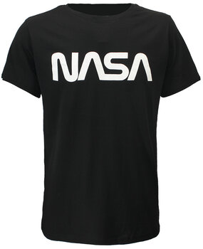NASA NASA Logo T-Shirt Zwart NASA NASA Logo T-Shirt Zwart