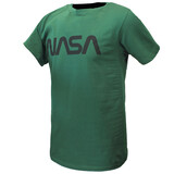 NASA NASA T-Shirt Groen Zwart Logo NASA NASA T-Shirt Groen Zwart Logo