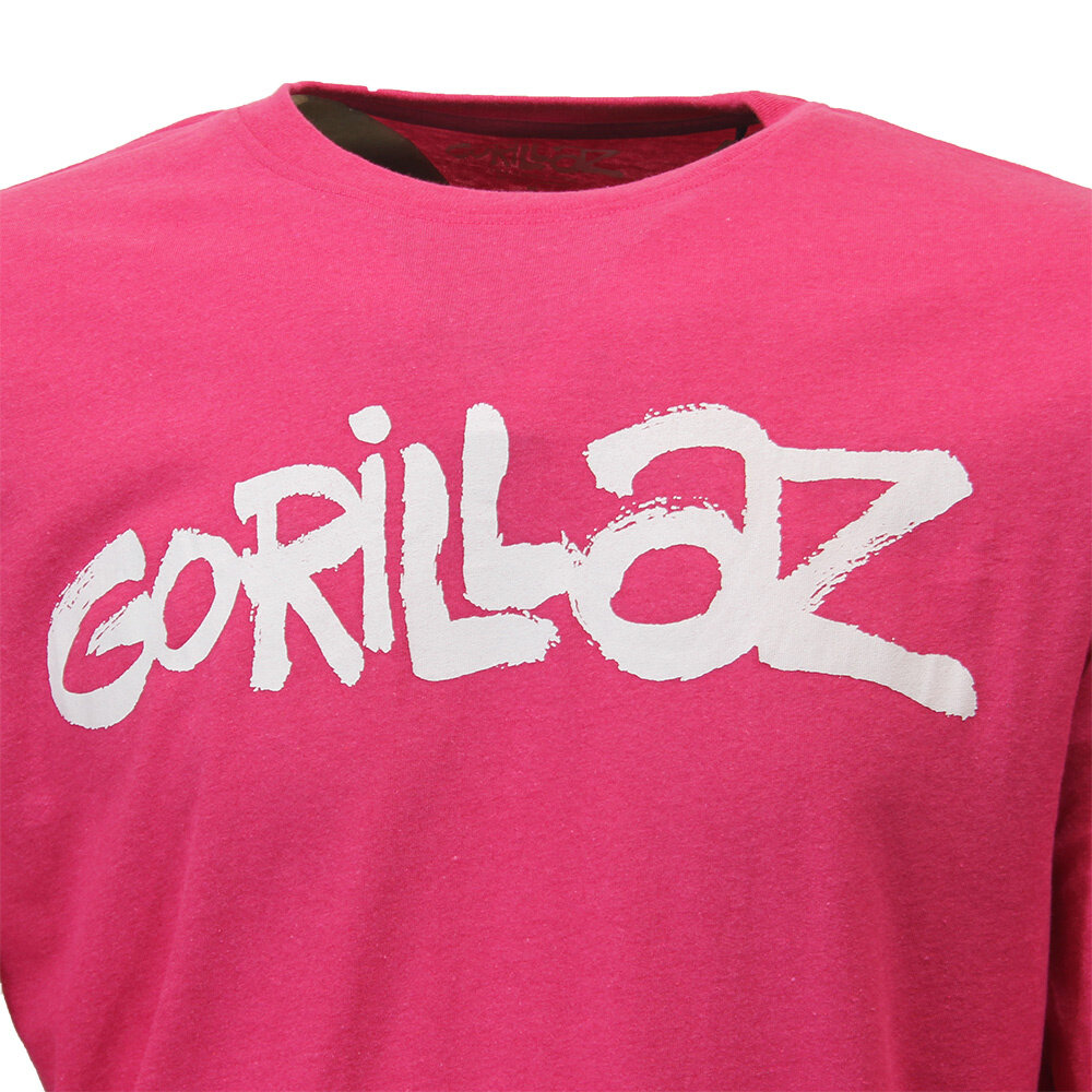 Band Merchandise Gorillaz Papazu Pink Langarm-T-Shirt – offizielles Merchandise Band Merchandise Gorillaz Papazu Pink Langarm-T-Shirt – offizielles Merchandise