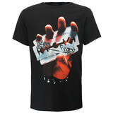 Band Merchandise Judas Priest British Steel Razorblade T-Shirt Band Merchandise Judas Priest British Steel Razorblade T-Shirt