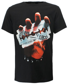 Band Merchandise Judas Priest British Steel Razorblade T-Shirt