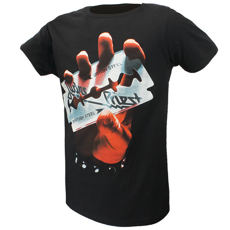 Band Merchandise Judas Priest British Steel Razorblade T-Shirt – offizielles Merchandise Band Merchandise Judas Priest British Steel Razorblade T-Shirt – offizielles Merchandise
