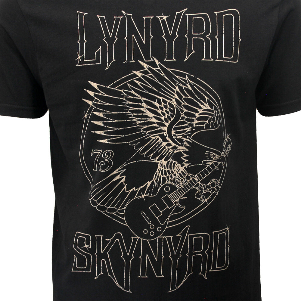 Band Merchandise Lynyrd Skynyrd Eagle Guitar 73 T-Shirt - Officiële Merchandise Band Merchandise Lynyrd Skynyrd Eagle Guitar 73 T-Shirt - Officiële Merchandise