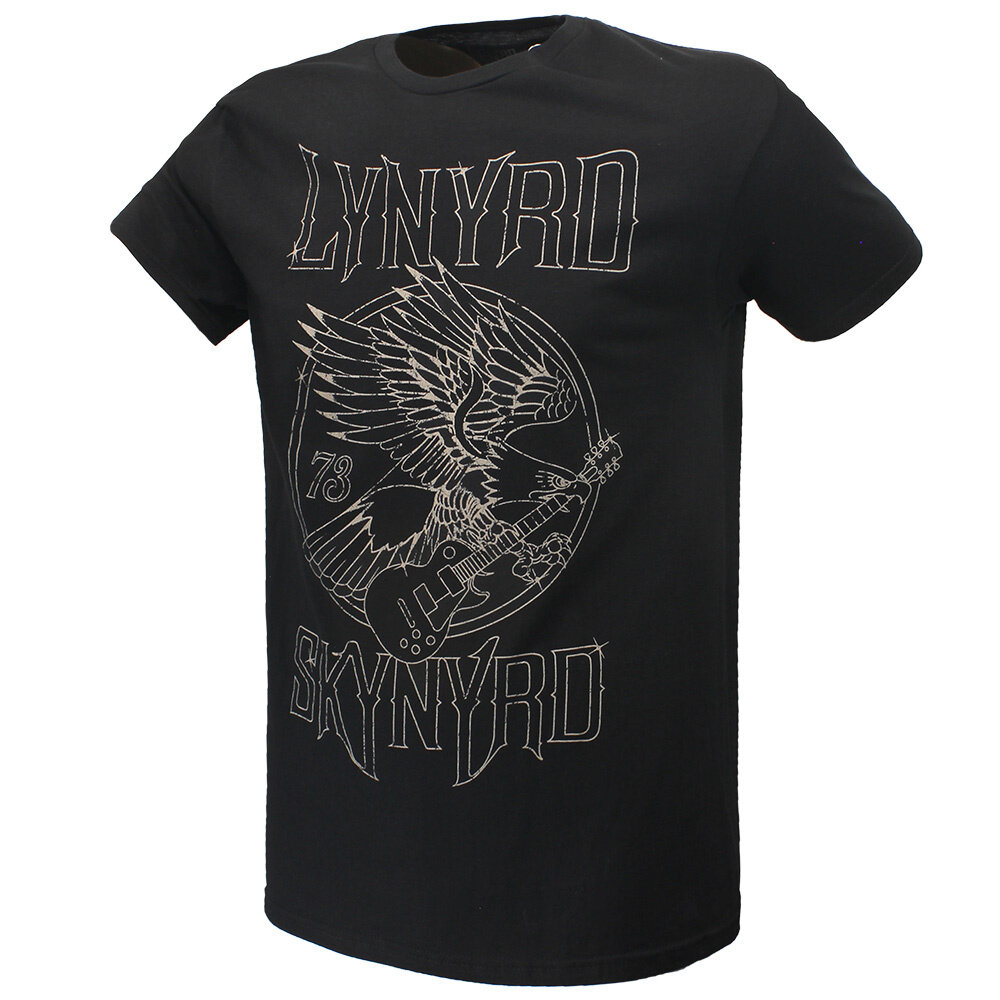 Band Merchandise Lynyrd Skynyrd Eagle Guitar 73 T-Shirt - Officiële Merchandise Band Merchandise Lynyrd Skynyrd Eagle Guitar 73 T-Shirt - Officiële Merchandise