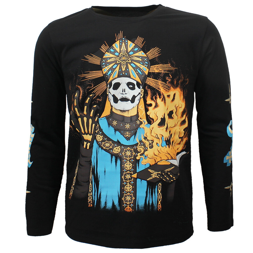Band Merchandise Ghost The Burning Langarm-T-Shirt – offizielles Produkt Band Merchandise Ghost The Burning Langarm-T-Shirt – offizielles Produkt