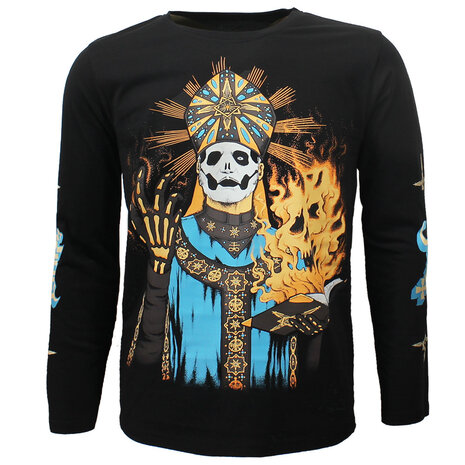 Band Merchandise Ghost The Burning Longsleeve T-Shirt - Official Merchandise Band Merchandise Ghost The Burning Longsleeve T-Shirt - Official Merchandise