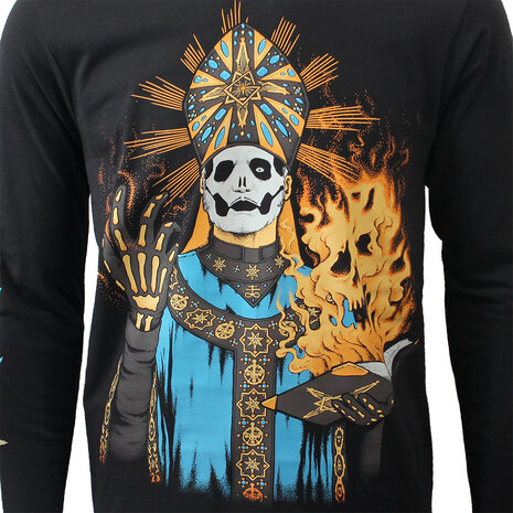 Band Merchandise Ghost The Burning Langarm-T-Shirt – offizielles Produkt Band Merchandise Ghost The Burning Langarm-T-Shirt – offizielles Produkt