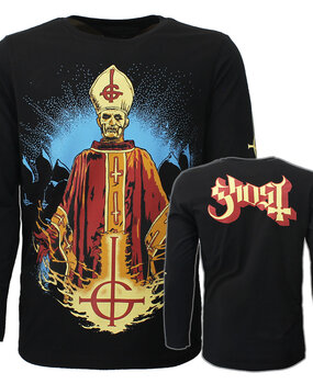 Band Merchandise Ghost Papa Emeritus IV Longsleeve T-Shirt Band Merchandise Ghost Papa Emeritus IV Longsleeve T-Shirt
