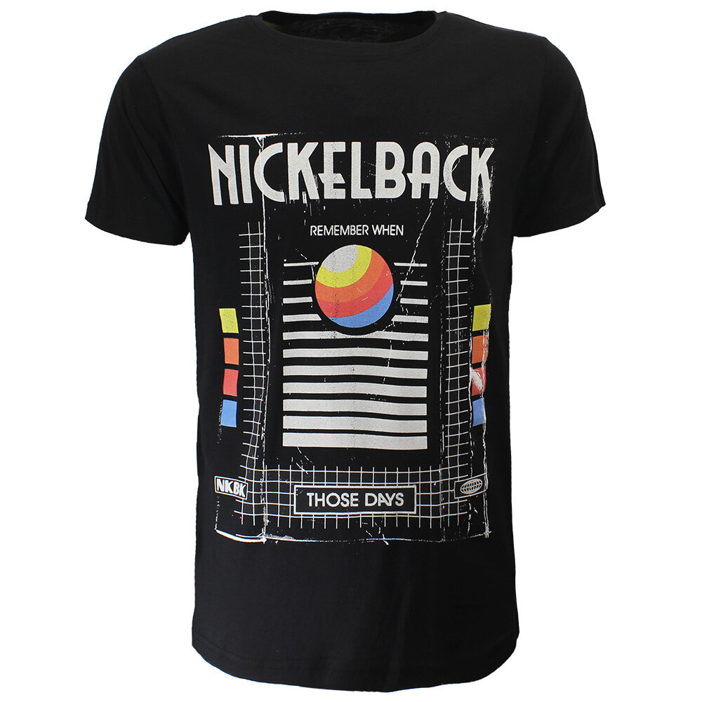 Band Merchandise Nickelback Those Days VHS Tape T-Shirt – offizielles Merchandise Band Merchandise Nickelback Those Days VHS Tape T-Shirt – offizielles Merchandise