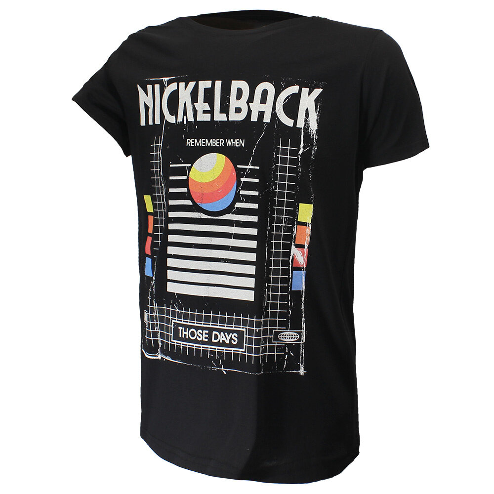 Band Merchandise Nickelback Those Days VHS Tape T-Shirt – offizielles Merchandise Band Merchandise Nickelback Those Days VHS Tape T-Shirt – offizielles Merchandise