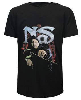 Band Merchandise NAS Red Rose Flex T-Shirt Band Merchandise NAS Red Rose Flex T-Shirt