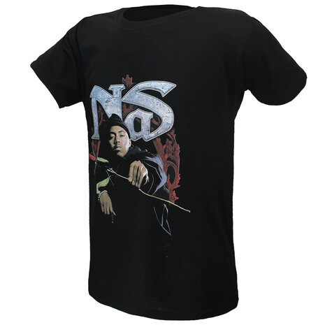 Band Merchandise NAS Red Rose Flex T-Shirt - Officiële Merchandise Band Merchandise NAS Red Rose Flex T-Shirt - Officiële Merchandise