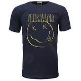 Band Merchandise Nirvana Happy Smiley Kids T-Shirt Band Merchandise Nirvana Happy Smiley Kids T-Shirt