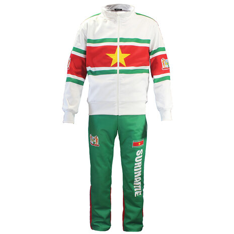 Suriname Trainingsanzug mit Suriname-Flagge, Trainingsanzug, Chill-Outfit – originelles Design Suriname Trainingsanzug mit Suriname-Flagge, Trainingsanzug, Chill-Outfit – originelles Design