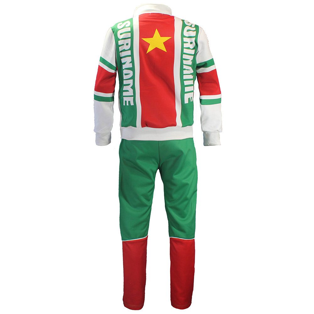 Suriname Suriname Vlag Trainingspak Tracksuit Chill Outfit - Origineel Design