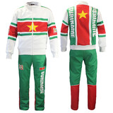 Suriname Trainingsanzug mit Suriname-Flagge, Trainingsanzug, Chill-Outfit