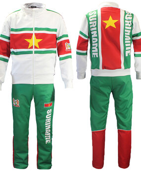 Suriname Suriname Flag Tracksuit Chill Outfit Suriname Suriname Flag Tracksuit Chill Outfit