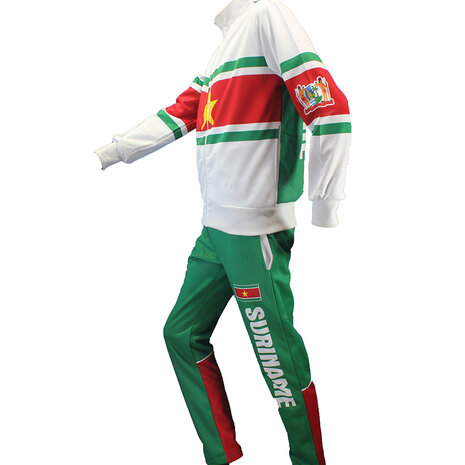 Suriname Trainingsanzug mit Suriname-Flagge, Trainingsanzug, Chill-Outfit – originelles Design Suriname Trainingsanzug mit Suriname-Flagge, Trainingsanzug, Chill-Outfit – originelles Design