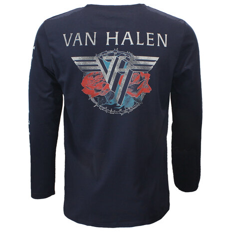 Band Merchandise Van Halen Tour 1984 Longsleeve T-Shirt - Officiële Merchandise Band Merchandise Van Halen Tour 1984 Longsleeve T-Shirt - Officiële Merchandise