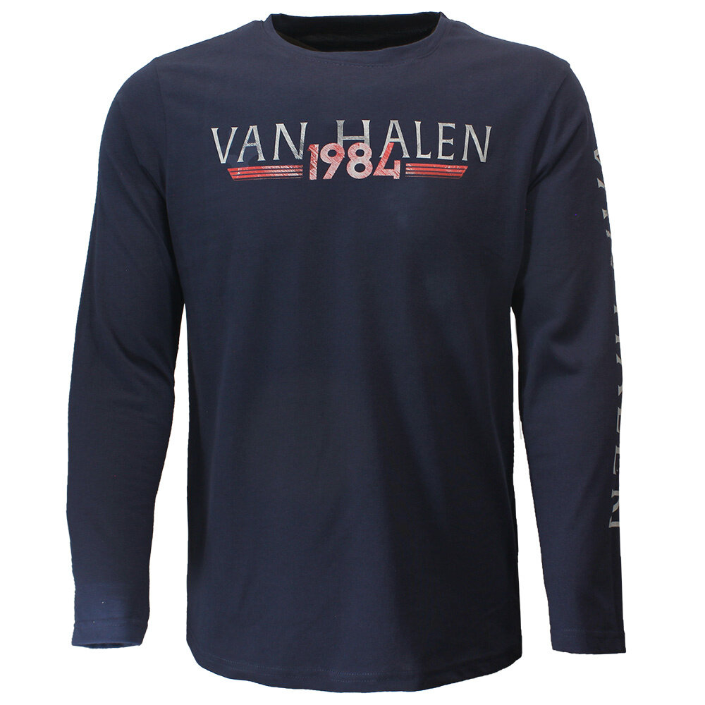 Band Merchandise Van Halen Tour 1984 Longsleeve T-Shirt - Officiële Merchandise Band Merchandise Van Halen Tour 1984 Longsleeve T-Shirt - Officiële Merchandise