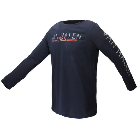 Band Merchandise Van Halen Tour 1984 Longsleeve T-Shirt - Officiële Merchandise Band Merchandise Van Halen Tour 1984 Longsleeve T-Shirt - Officiële Merchandise