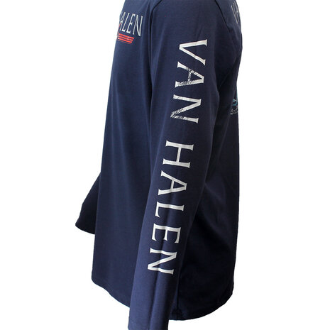 Band Merchandise Van Halen Tour 1984 Langarm-T-Shirt - Offizielles Merchandise Band Merchandise Van Halen Tour 1984 Langarm-T-Shirt - Offizielles Merchandise