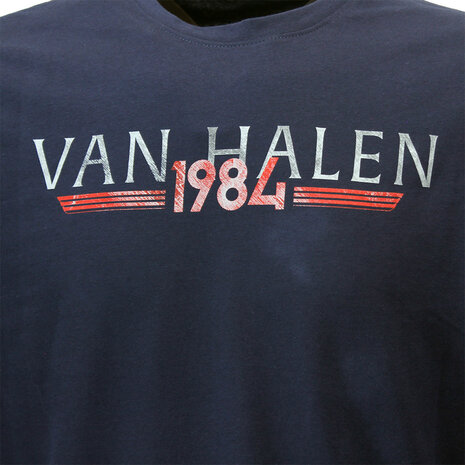 Band Merchandise Van Halen Tour 1984 Longsleeve T-Shirt - Officiële Merchandise Band Merchandise Van Halen Tour 1984 Longsleeve T-Shirt - Officiële Merchandise
