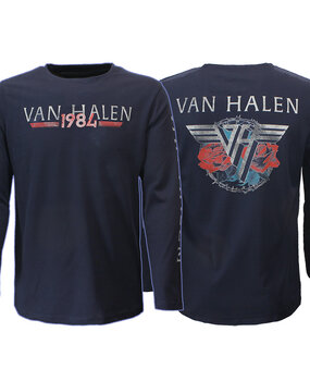 Band Merchandise Van Halen Tour 1984 Langarm-T-Shirt