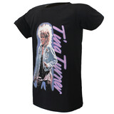 Band Merchandise Tina Turner Live Performance Vertical Logo T-Shirt Band Merchandise Tina Turner Live Performance Vertical Logo T-Shirt