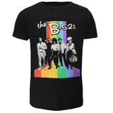 Band Merchandise The B-52’s Rainbow Band Photo T-Shirt Band Merchandise The B-52’s Rainbow Band Photo T-Shirt