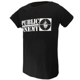 Band Merchandise Public Enemy Crosshairs Logo T-Shirt Band Merchandise Public Enemy Crosshairs Logo T-Shirt