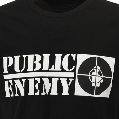 Band Merchandise Public Enemy Crosshairs Logo T-Shirt - Officiële Merchandise Band Merchandise Public Enemy Crosshairs Logo T-Shirt - Officiële Merchandise
