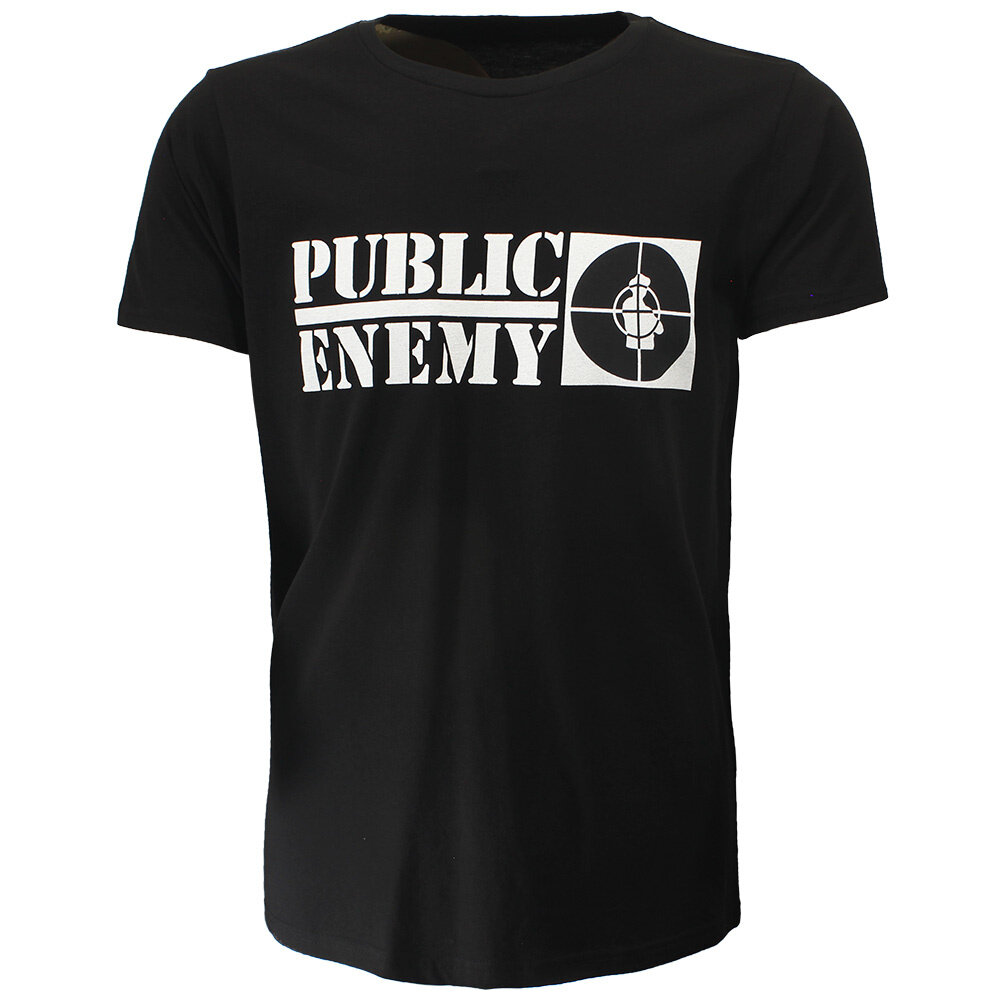 Band Merchandise Public Enemy Crosshairs Logo T-Shirt - Officiële Merchandise Band Merchandise Public Enemy Crosshairs Logo T-Shirt - Officiële Merchandise