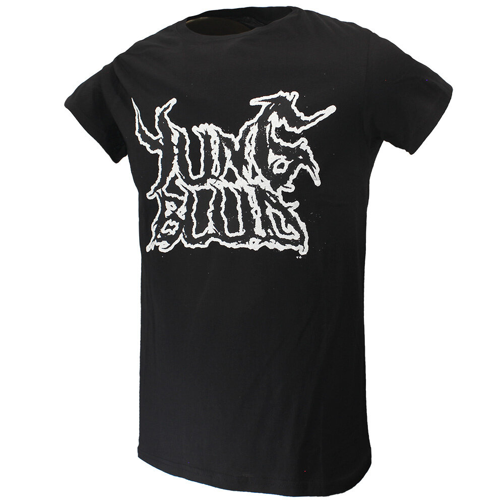 Band Merchandise Yungblud Weird Flaming Skeletons T-Shirt - Officiële Merchandise