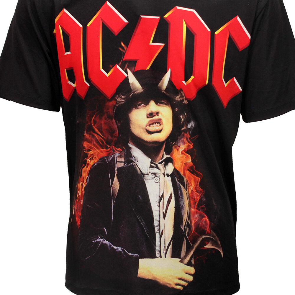 Band Merchandise AC/DC Angus Young Highway To Hell Sublimation T-Shirt - Officiële Merchandise