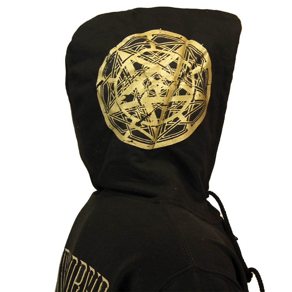 Band Merchandise Dimmu Borgir Puritanical Euphoric Misanthropia Zipper Hoodie Vest - Officiële Merchandise