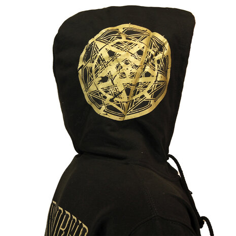 Band Merchandise Dimmu Borgir Puritanical Euphoric Misanthropia Zipper Hoodie Vest - Officiële Merchandise