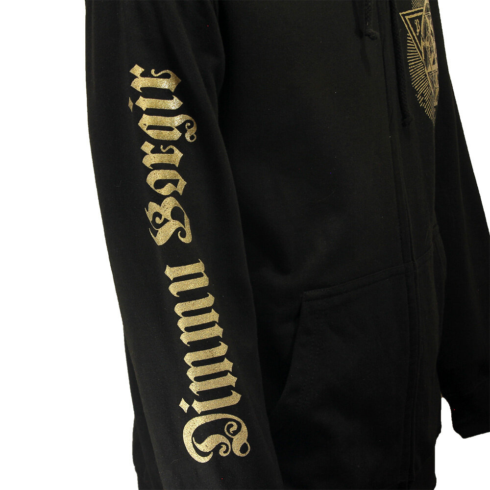 Band Merchandise Dimmu Borgir Puritanical Euphoric Misanthropia Zipper Hoodie Vest - Officiële Merchandise