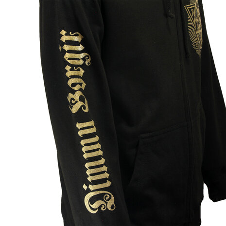 Band Merchandise Dimmu Borgir Puritanical Euphoric Misanthropia Zipper Hoodie Vest - Officiële Merchandise