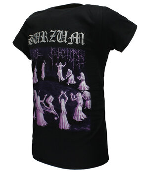 Band Merchandise Burzum Coven Witches Ritual T-Shirt Black Band Merchandise Burzum Coven Witches Ritual T-Shirt Black