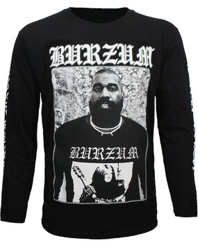 Band Merchandise Burzum Kanye West Longsleeve T-Shirt Band Merchandise Burzum Kanye West Longsleeve T-Shirt
