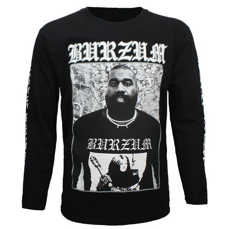 Band Merchandise Burzum Kanye West Langarm-T-Shirt – Offizielles Merchandise