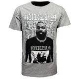 Band Merchandise Burzum Kanye West T-Shirt Grey Band Merchandise Burzum Kanye West T-Shirt Grey