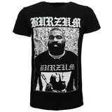 Band Merchandise Burzum Kanye West T-Shirt Zwart Band Merchandise Burzum Kanye West T-Shirt Zwart