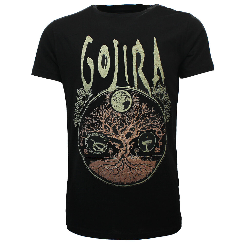 Band Merchandise Gojira Cycles T-Shirt Zwart - Officiële Merchandise Band Merchandise Gojira Cycles T-Shirt Zwart - Officiële Merchandise