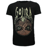 Band Merchandise Gojira Cycles T-Shirt Black Band Merchandise Gojira Cycles T-Shirt Black