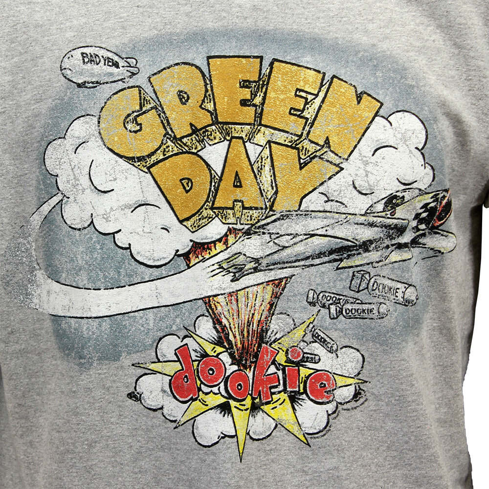 Band Merchandise Green Day Dookie Vintage T-Shirt – Offizielles Merchandise Band Merchandise Green Day Dookie Vintage T-Shirt – Offizielles Merchandise